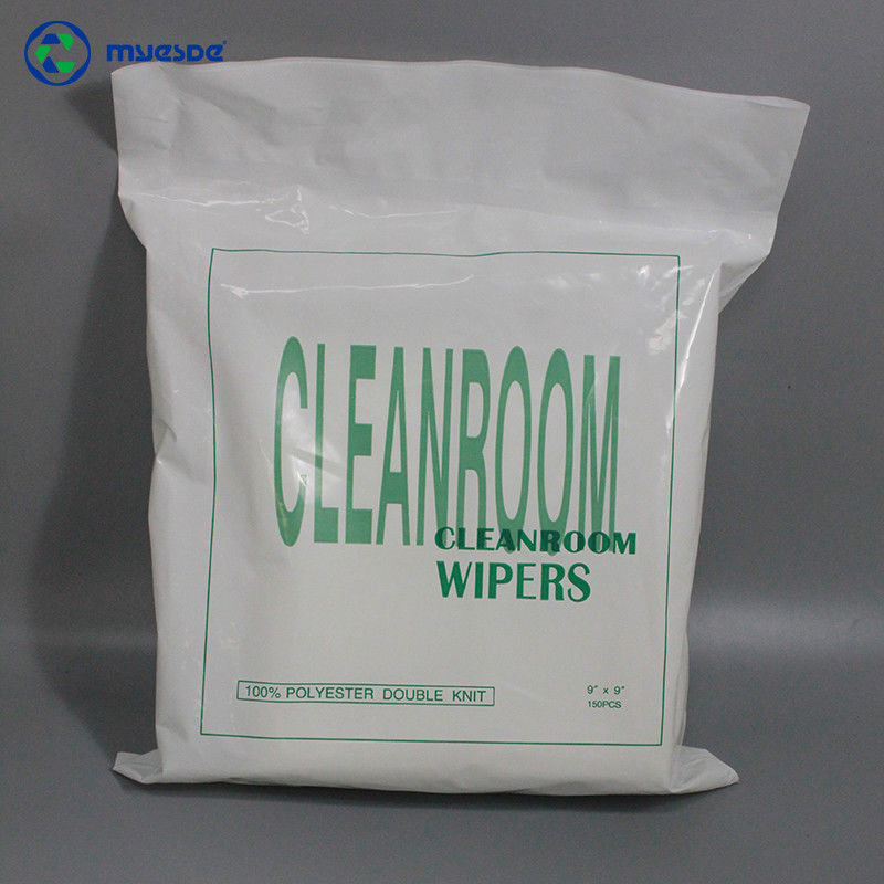 150pcs 9inch Lint Free Laser Cut Absorbent Cleanroom Wiper Polyester 1009SLE
