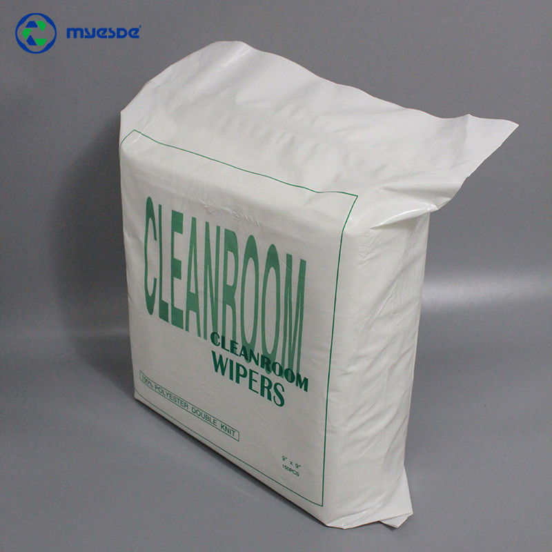 150pcs 9inch Lint Free Laser Cut Absorbent Cleanroom Wiper Polyester 1009SLE
