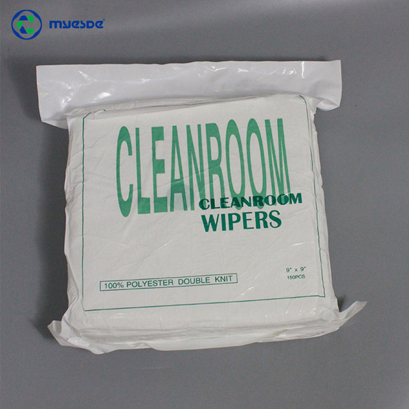 150pcs 9inch Lint Free Laser Cut Absorbent Cleanroom Wiper Polyester 1009SLE