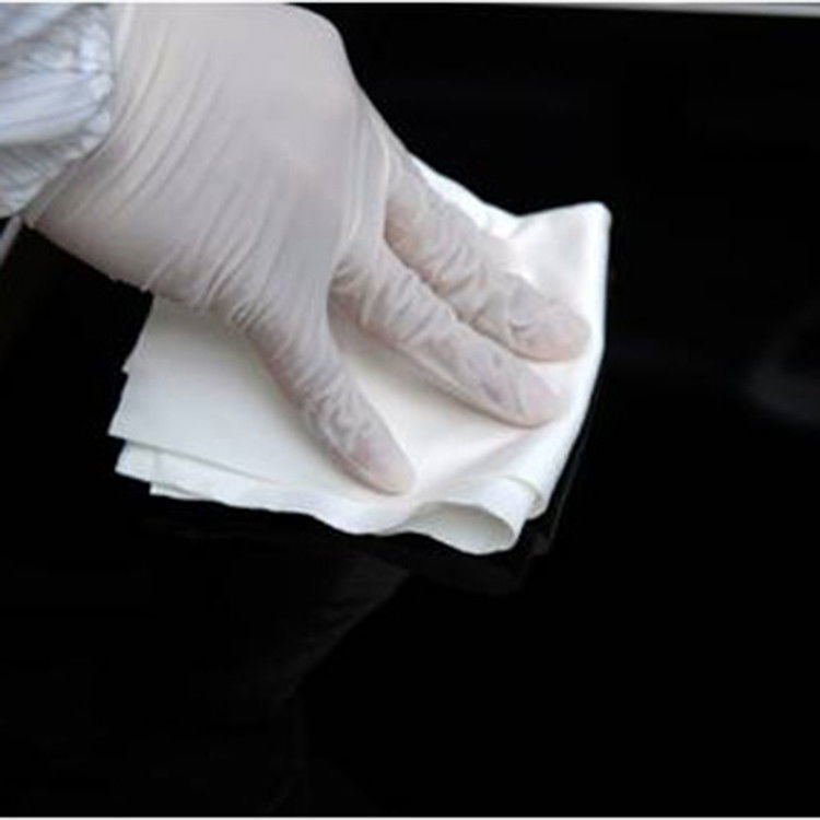 9x9 Lint Free Disposable Cloths 110g Laser Cut Dust Free Micro Fiber Wiper 100% Polyester Knit
