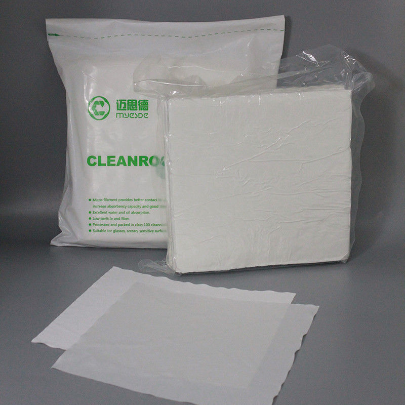 6''*6''100pcs 180g  Class10 -100 Microfiber Cleanroom Wiper For Industrial