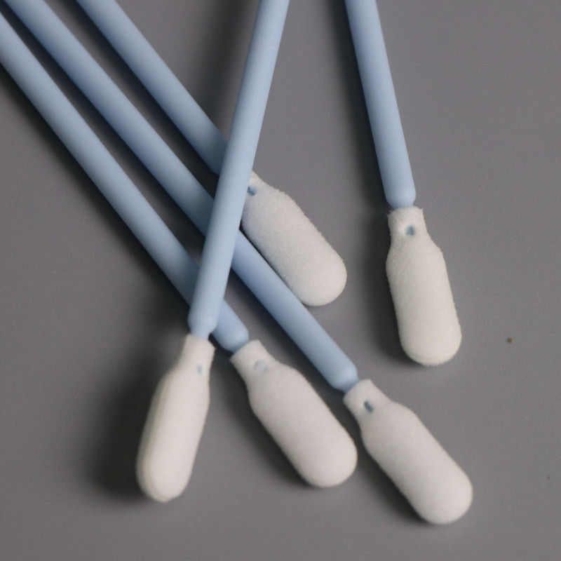 Blue Handle flexible head foam swab for cleaning electronics/TFT/PCB/Devices/Glass Surfaces/Optics/Lens