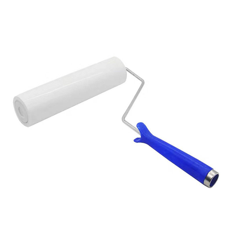 6 Inch 150mm Cleanroom Sticky Roller  Refillable Dust Remover Roller For Cleanroom
