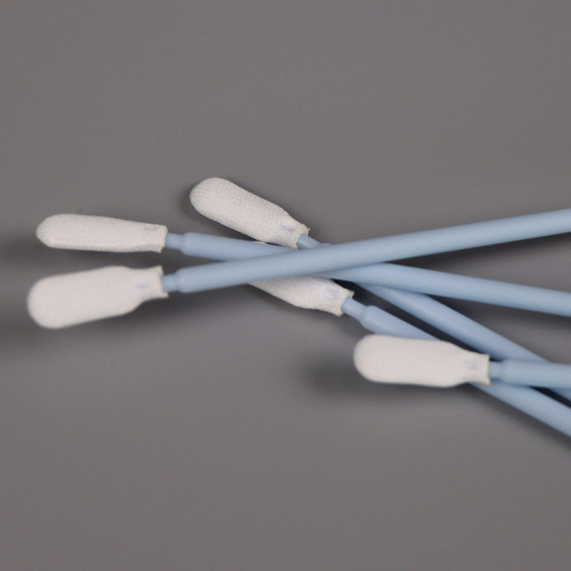 Double Layered Industrial Computer Cleaning Wipes Cleanroom Polyester Swabs For Electronics Printers