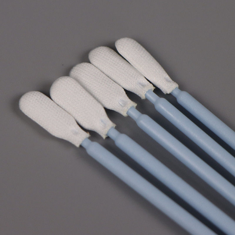 Double Layered Industrial Computer Cleaning Wipes Cleanroom Polyester Swabs For Electronics Printers