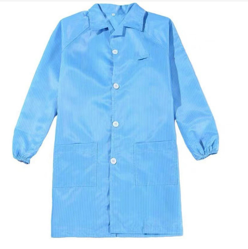Antistatic Smock Reusable garment ESD cleanroom coverall antistatic