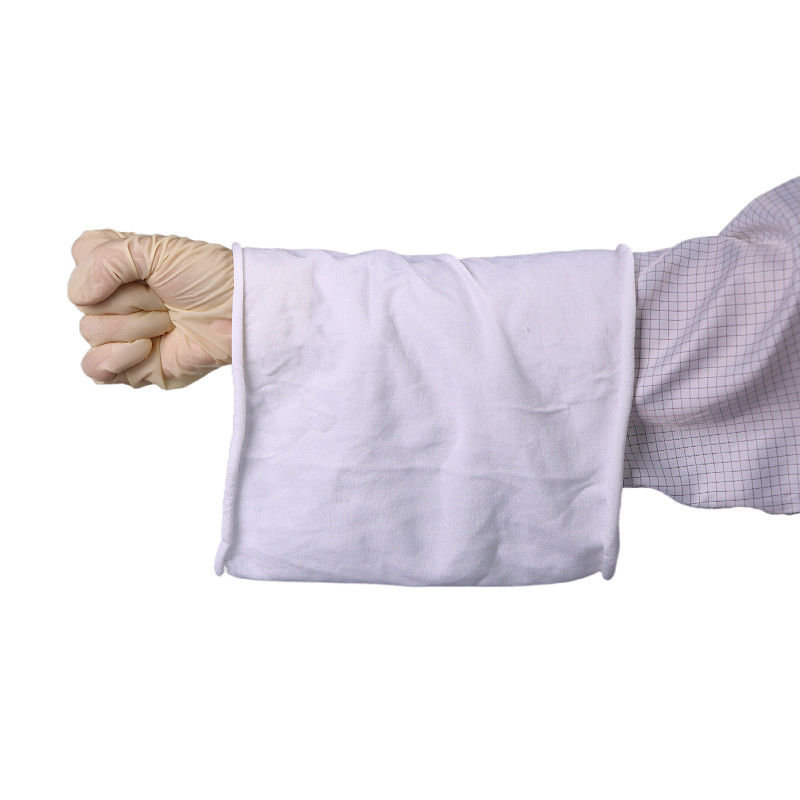 100% Polyester Knitted Tube Wipe 160 Gsm For Food Industry