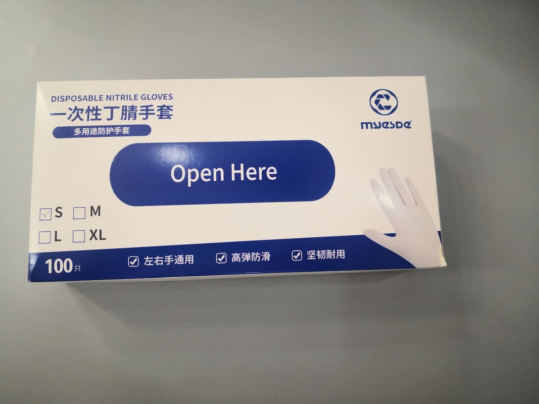 OEM & ODM Food Grade 100% Nitrile Gloves