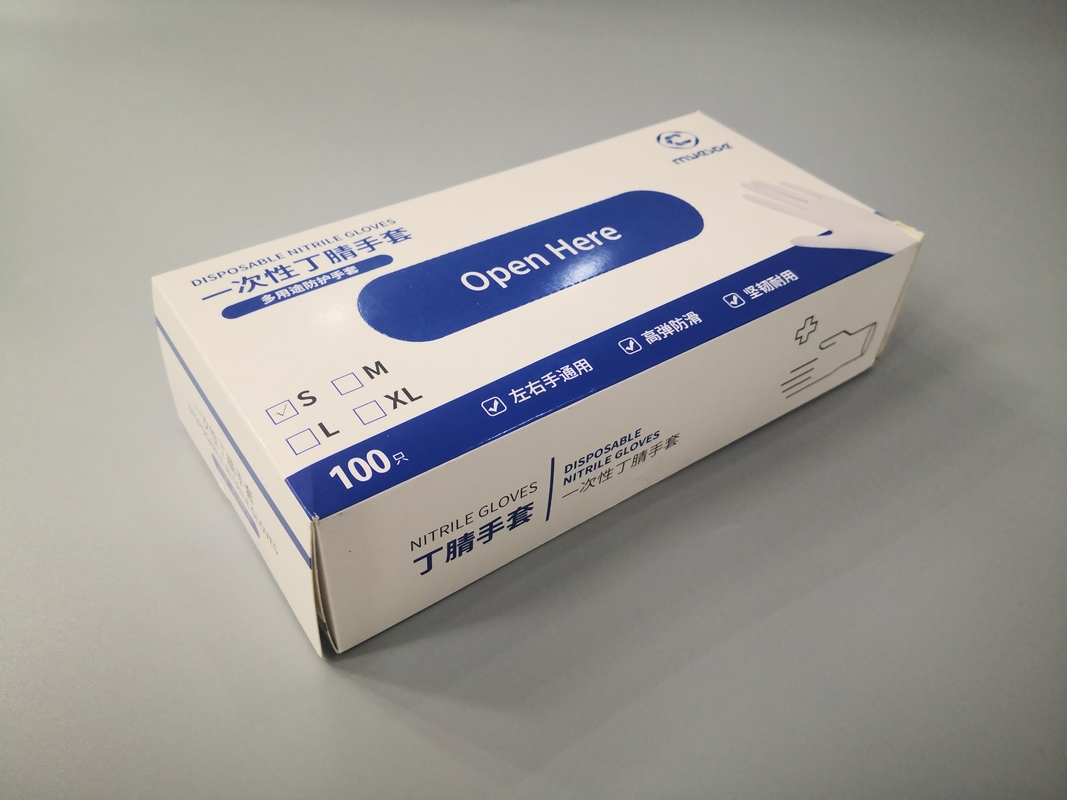 OEM & ODM Food Grade 100% Nitrile Gloves