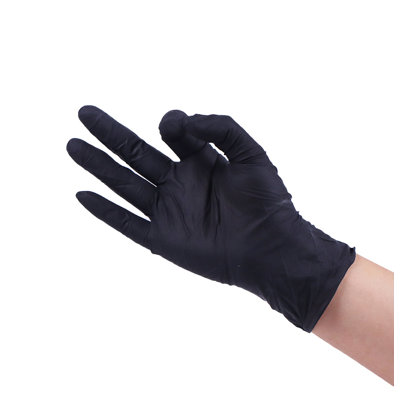 Black Nitrile Disposable Gloves – Powder-Free | Latex-Free | Household Use