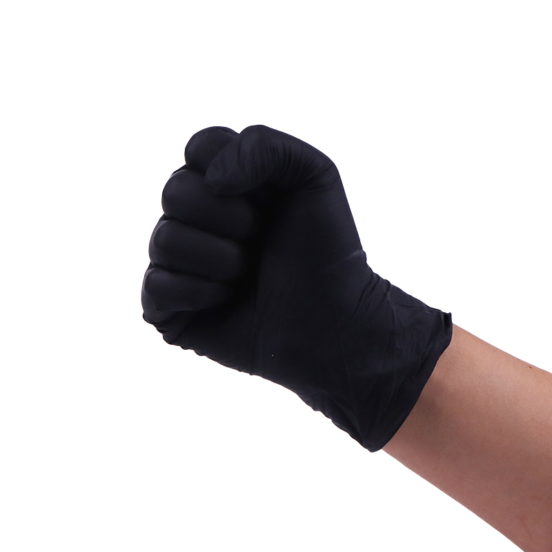 Black Nitrile Disposable Gloves – Powder-Free | Latex-Free | Household Use