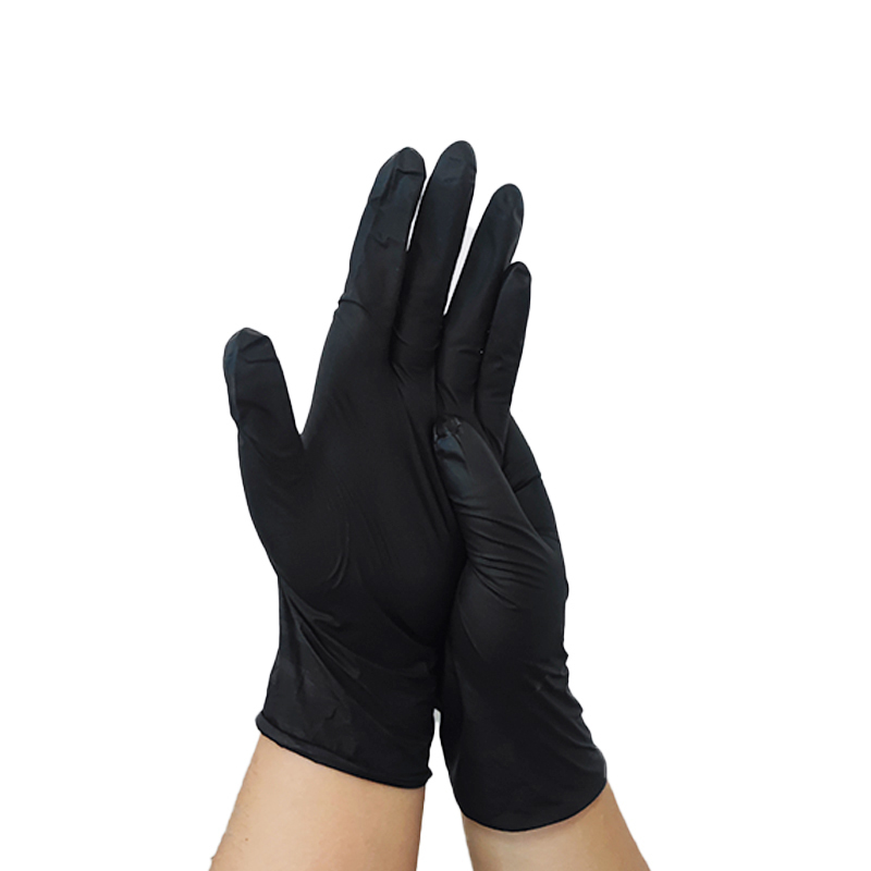 Black Nitrile Disposable Gloves – Powder-Free | Latex-Free | Household Use