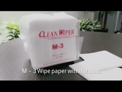 M-3 Nonwoven 9x9 Cleanroom Paper Suppliers 4x4 Dust Free Wipes
